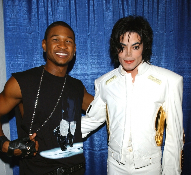 usher-michael-jackson Watch As Usher Debuts Michael Jackson New Song 'Love Never Felt So Good' At iHeartRadio Music Awards !!  