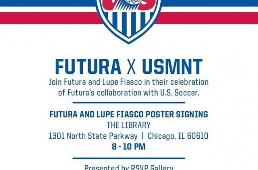 #Tonight FUTURA x @LupeFiasco World Cup Poster Signing in Chicago, IL