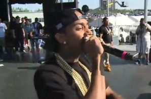 Nipsey Hussle Performs at Hot 97 Summer Jam Festival Stage (Video)