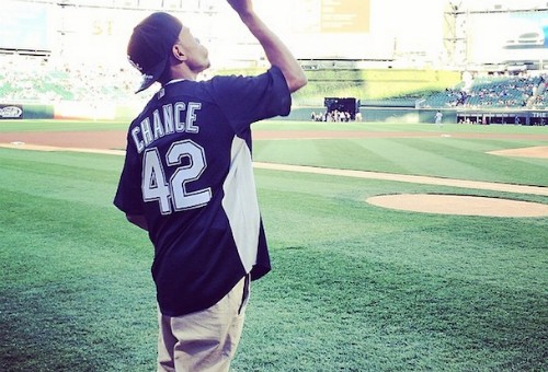Chance The Rapper Throws First Pitch At White Sox Game (Video)