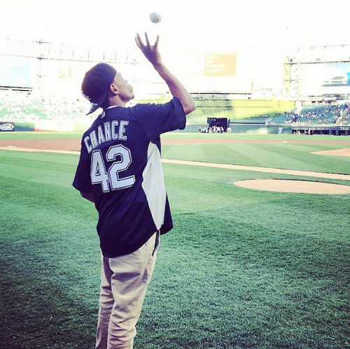 Chance_The_Rapper_Throws_White_Sox_Pitch Chance The Rapper Throws First Pitch At White Sox Game (Video)  