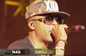Nas Performs At Hot 97’s Summer Jam With Surprise Guests Meek Mill & French Montana (Video)
