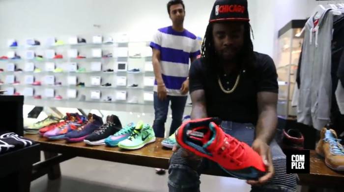 Wale Talks Sneakers & More with Complex During His Shopping Spree ...