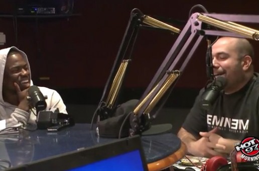 Kevin Hart Talks Dave Chappelle, Think Like A Man Too, His Ex-Wife, Mike Epps & More on Hot 97’s ‘Ebro In The Morning’ (Video)