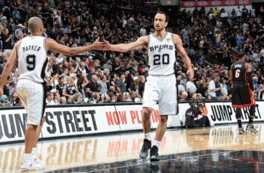 The San Antonio Spurs defeat The Miami Heat (4-1) to Win the 2013-14 NBA Finals (All 4 Victories by 15 points or More)