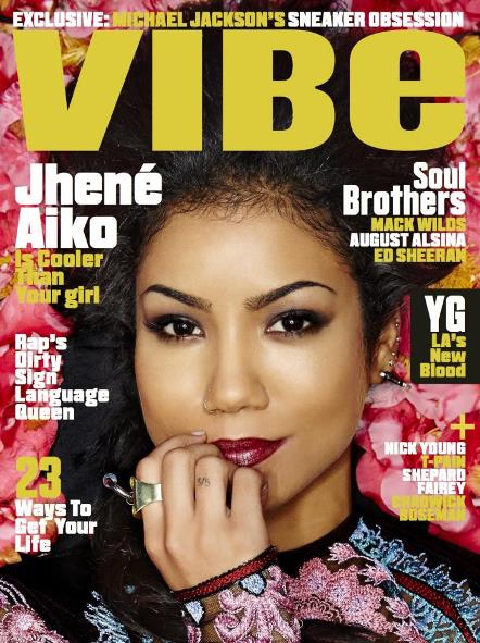 jhene-vibe Jhene Aiko Takes Cover #2 of VIBE Magazine's 2014 'Summer Issue' (Photo)  