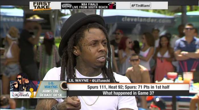 lil-wayne-on-espns-first-take-to-talk-nba-finals-video-HipHopSince1987.com-2014 Lil Wayne on ESPN's First Take To Talk NBA Finals (Video)  