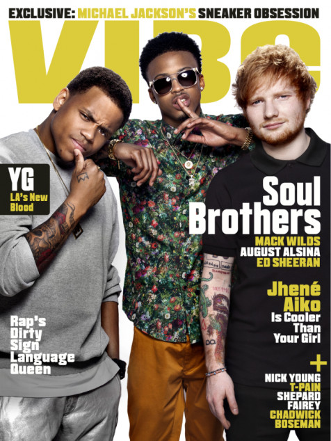 mack-alsina-vibe-1 August Alsina, Ed Sheeran & Grammy Nominated Actor Turned Musician Mack Wilds Cover VIBE's 2014 'Summer Issue' (Photo) 