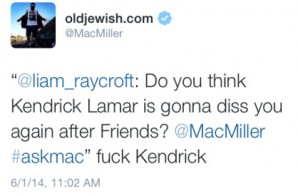 Where’s The Love: Mac Miller Says “Fuck Kendrick” Once Again