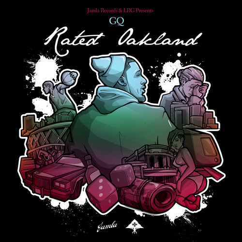 rated-oakland GQ x Problem x Bad Lucc - Falls Down (Prod. By 9th Wonder) 