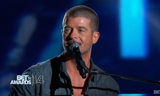 Robin Thicke – Forever Love (Live At 2014 BET Awards) (Video)