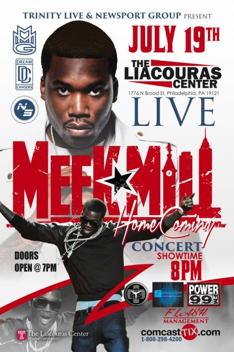 unnamed7 Meek Mill Philadelphia Homecoming Concert July 19th  