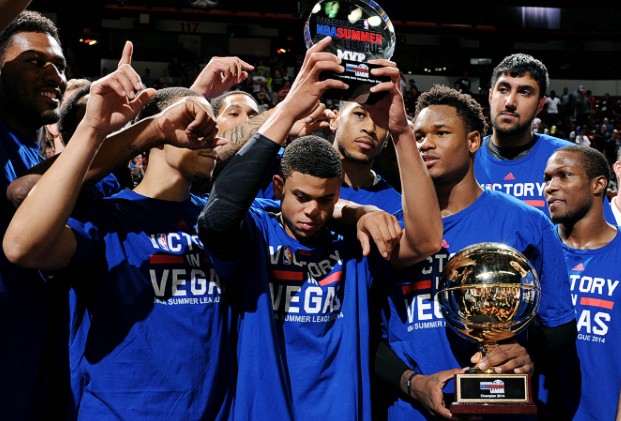 The Sacramento Kings win the 2014 Las Vegas NBA Summer League ...