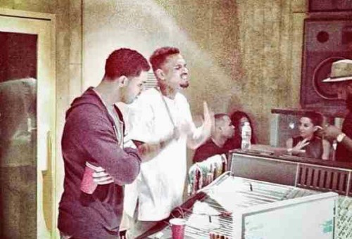 Chris Brown & Drake Working On A Collab Project (Video)