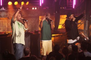 Common & Q-Tip Join De La Soul On Stage In NYC (Video)