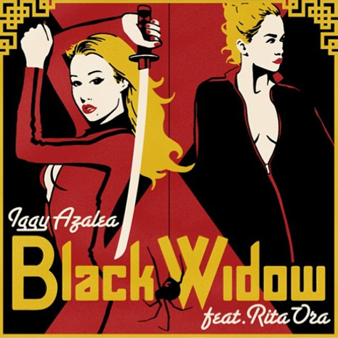Iggy-Azalea-Rita-Ora-Black-Widow-Cover Iggy Azalea - Black Widow Ft. Rita Ora (Cover Artwork)  