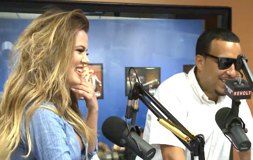 Angie Martinez Talks Love & Hip-Hop w/ French Montana & Khloe Kardashian (Video)