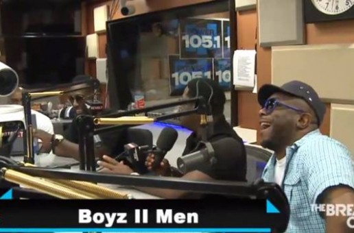 Boyz II Men Visits The Breakfast Club To Talk New Album, Former Members & More (Video)