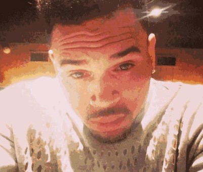 Chris Brown Goes Retro With New Haircut (Photos)