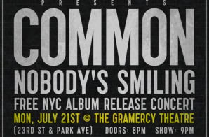 Common’s ‘Nobody’s Smiling’ Album Release Concert at Gramercy Theatre (Video)