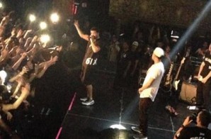 J. Cole Brings Out Drake & Kendrick Lamar in LA (Video)