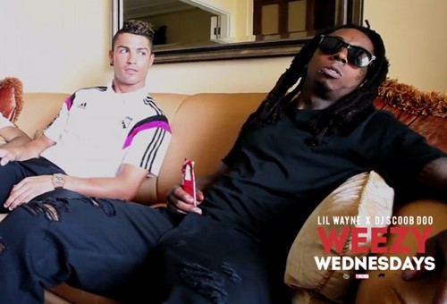 Lil Wayne & Cristiano Ronaldo Discuss New Music & More In This Weeks “Weezy Wednesdays” (Video)