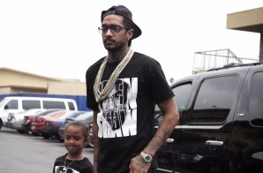 Nipsey Hussle Shows His Support At Trayvon Martin Crenshaw Rally (Video)