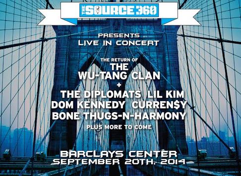 thesource360 SOURCE360 Presents Live In Concert: Wu-Tang, Dipset, Dom Kennedy & Curren$y At Barclays Center 