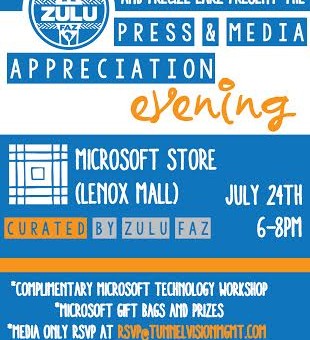 HHS1987 x Precise Earz x Mircosoft Present: Media Appreciation Evening & Workshop at the Microsoft Store Lenox Mall