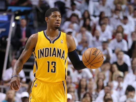 1406217685000-PG13 PG-13: Paul George Elects To Change His Jersey Number To 13  