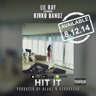 1Xdq47ye Lil Ray x Kirko Bangz - Hit It (Artwork)  
