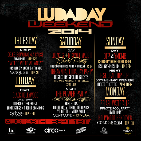 Cover-2 DTP Records & Ludacris Are Set To Takeover Atlanta With The 2014 LudaDayWeekend 