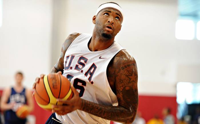 Cuz DeMarcus Cousins Suffers A Right Knee Injury At Team USA Practice  