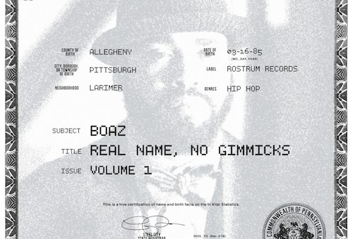 Boaz – Real Name No Gimmicks Vol 1 EP