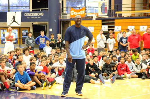 He Still Got Game: Michael Jordan Drains 11 Straight Shots During Flight School Camp (Video)