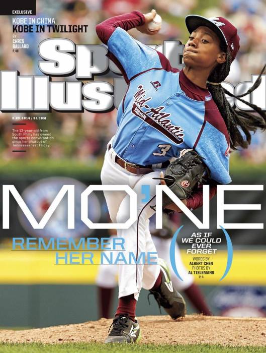 MoneDavisCover Mo'Ne Davis Graces The Cover Of Sports Illustrated  