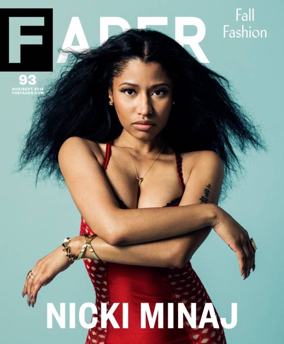 NIcki-Minaj-The-FADER-cover Nicki Minaj Covers The FADER 2014 Fall Fashion Issue (Photo)  