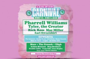 Odd Future’s 2014 Camp Flog Gnaw Carnival Line-Up Revealed (Video)