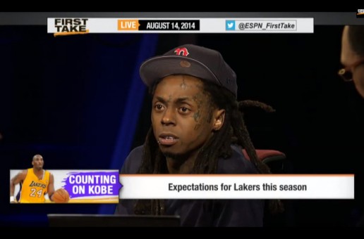Lil Wayne Talks Lebron Leaving Miami, Kobe Bryant & The Lakers, Aaron Rodgers & More on ESPN’s First Take (Video)