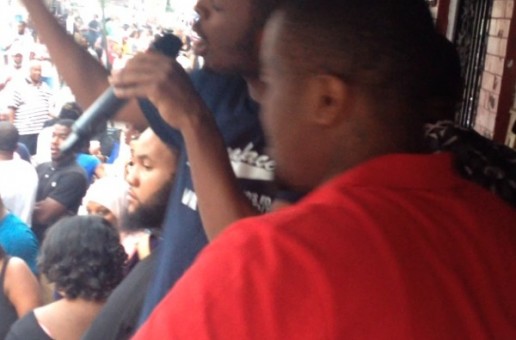 Quilly & Kur Perform Their “0 to 100” Freestyle In North Philly (Video)