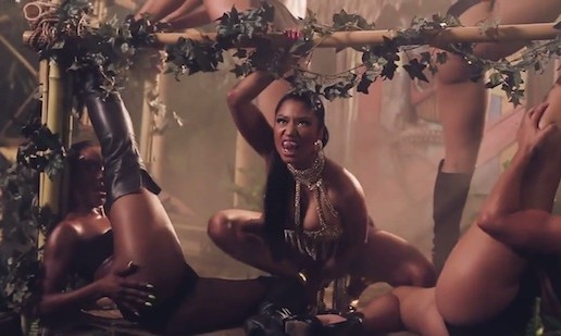 Nicki Minaj – Anaconda (Behind The Scenes) (Video)