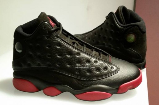 Air Jordan 13 “Black & Red” (Photos)