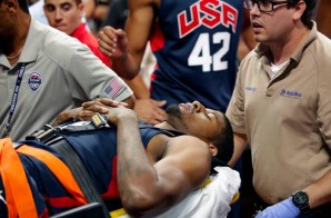 Paul George Suffers A Horrible Leg Injury During Team USA Scrimmage