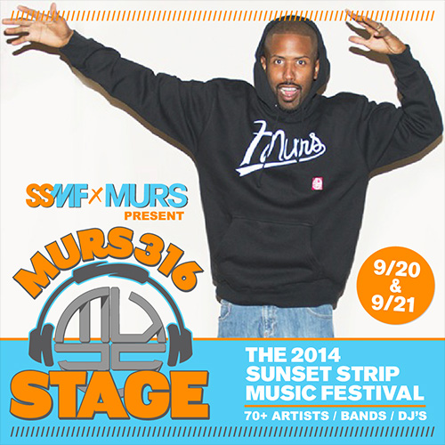 murs-stage-ssmf Sunset Strip Music Festival Announces Murs Stage Lineup  