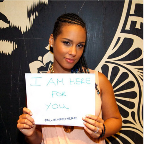 Alicia-Keys-launches-We-Are-Here-Campaign-490x488-1 Alicia Keys Poses Nude In Support Of The We Are Here Campaign (Photos)  