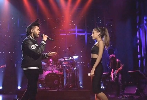 Ariana Grande & The Weeknd Perform On SNL (Video)