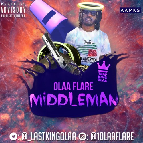 Olaa-Flare-MiddleMan-Prod.-by-Chicken-Fred-1-500x500 Olaa Flare - Middleman  
