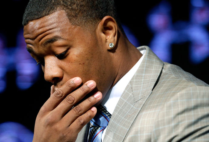 Ray-Rice-690 Damn Damn Damn: The Baltimore Ravens Have Released Running Back Ray Rice  