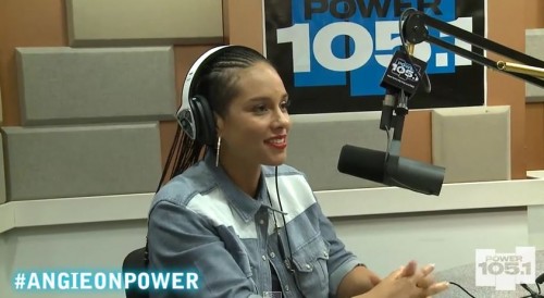 Alicia Keys Talks Being Pregnant Again, ‘We Are Here’ Single & More w/ Angie Martinez (Video)