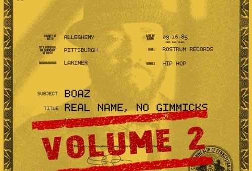 Boaz – Real Name, No Gimmicks Vol.2 (FreEP)